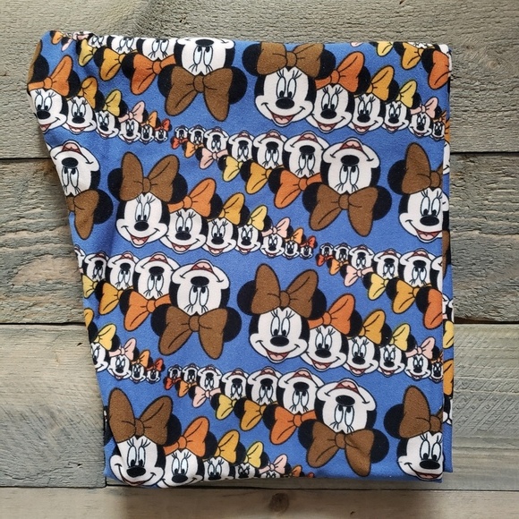 Disney LuLaRoe OS Minnie Mouse Leggings - Picture 2 of 2